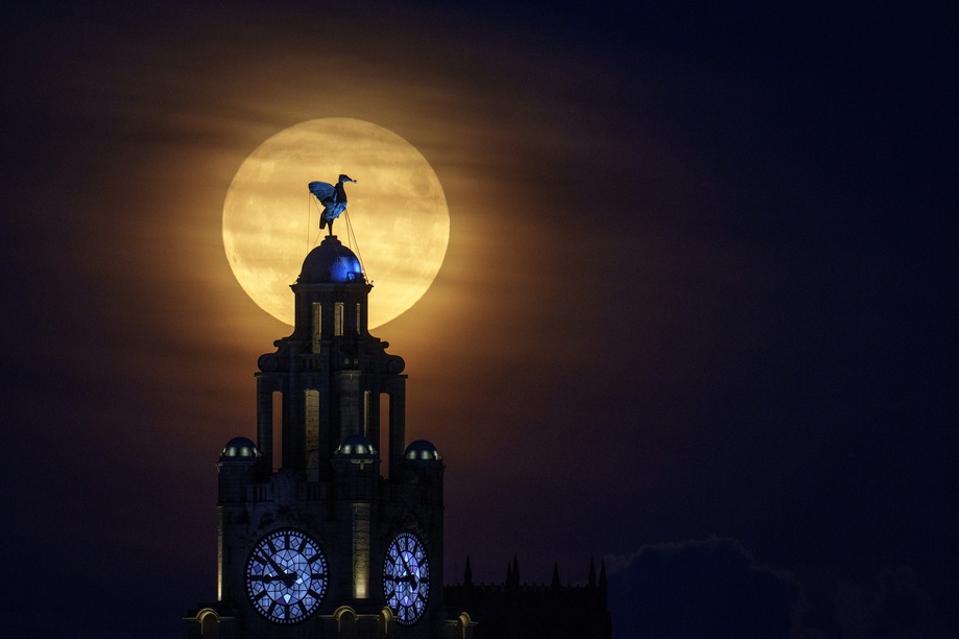 Rare Super Blue Moon Of August, The Biggest Full Moon Of 2023, Seen Across Europe