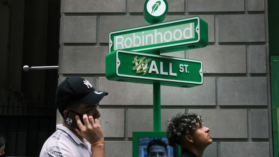 Stock Trading Platform Robinhood Goes Public On The New York Stock Exchange