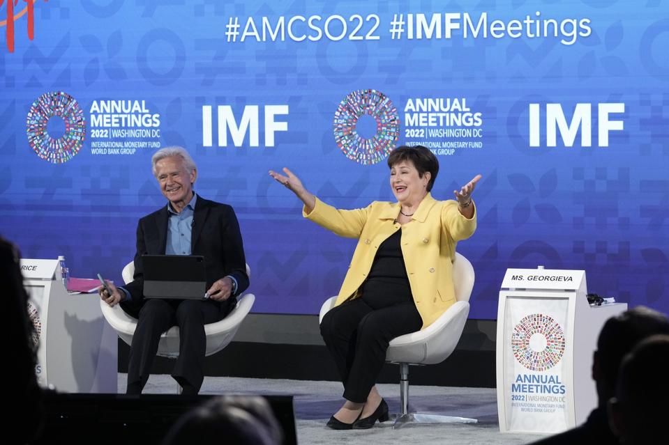 IMF And World Bank Hold Annual Meetings In Washington, DC