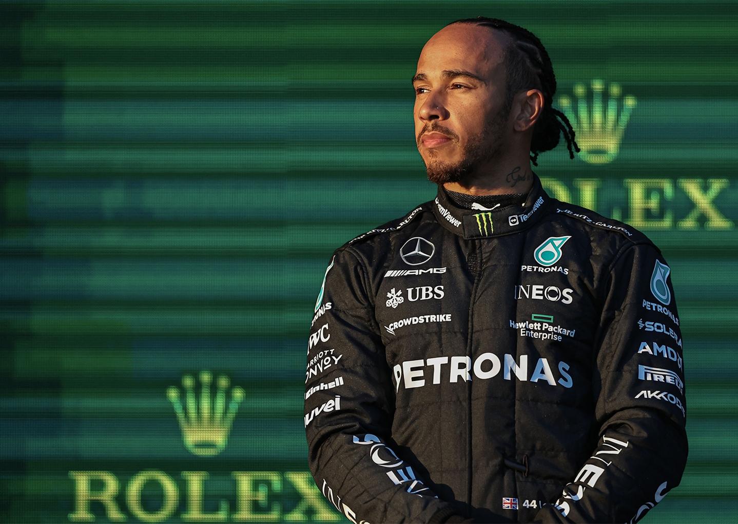 Lewis Hamilton Mercedes racing by Qian Jun_MB Media_Getty Images