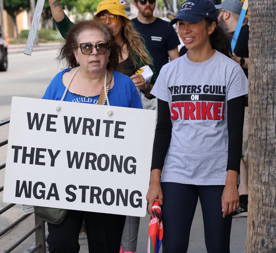 SAG-AFTRA And WGA Strike Continues