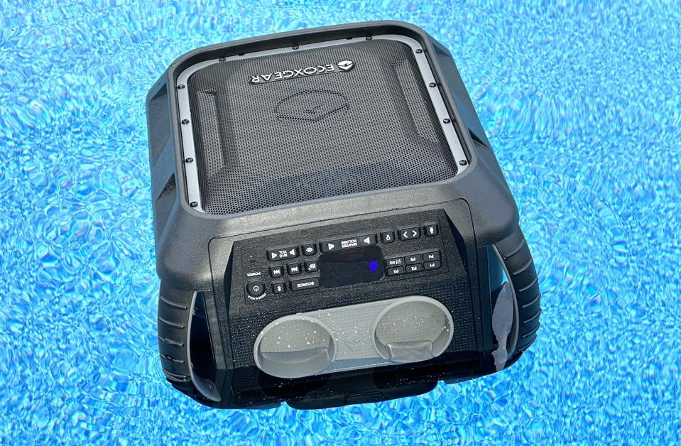 ユニーク　ECOXGEAR EcoBoulder+ スピーカー IP67防塵防水 大迫力100W出力 Bluetoothスピーカー EcoBoulder+(