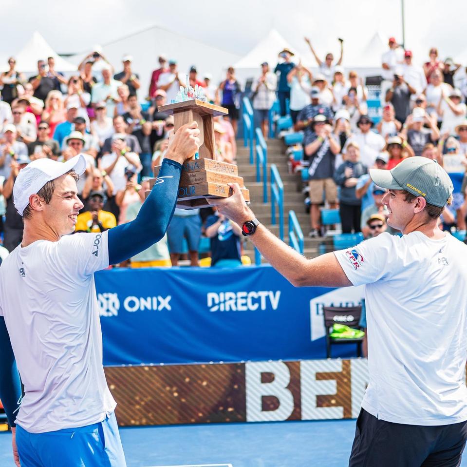 Johns ben and colin winning 100th in cincy