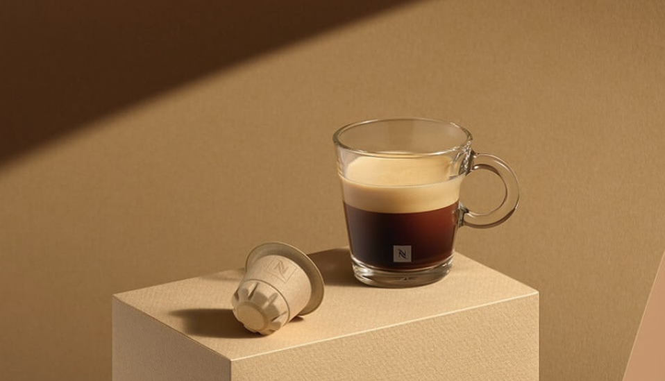 Nespresso Launches Its First Paper-Based Compostable Capsules