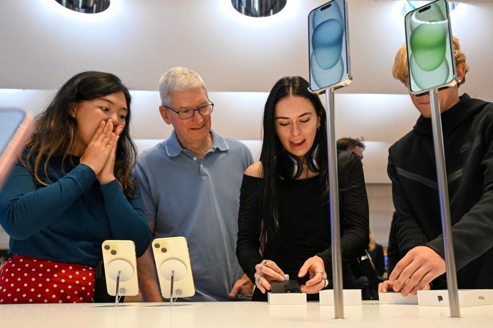Apple's New iPhone 15 Goes On Sale