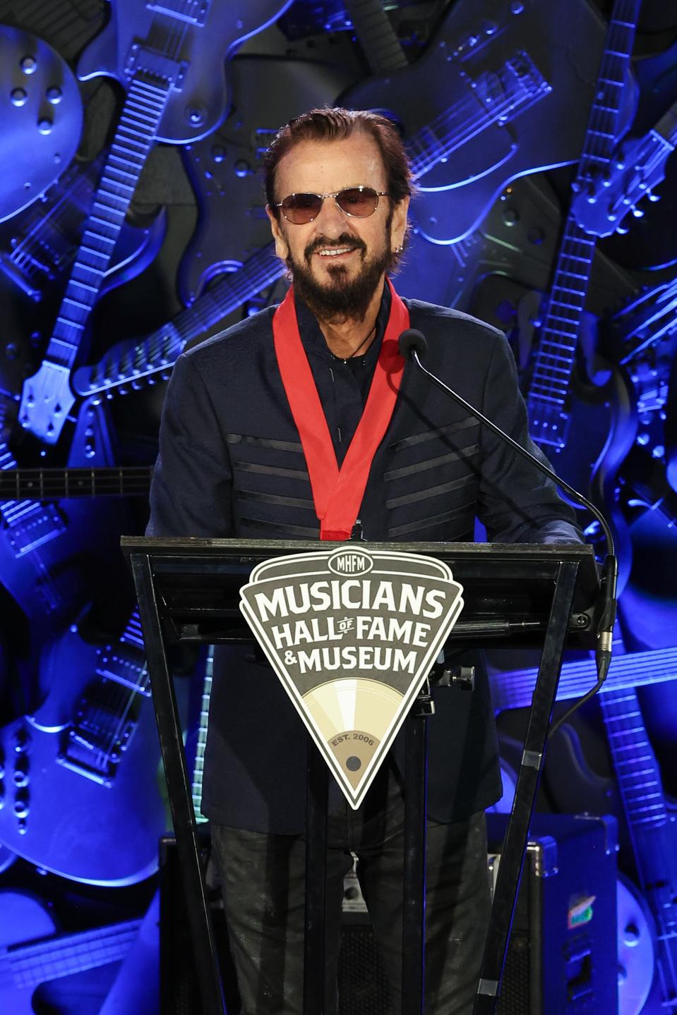 Ringo Starr Receives The Inaugural Joe Chambers Musicians Legacy Award