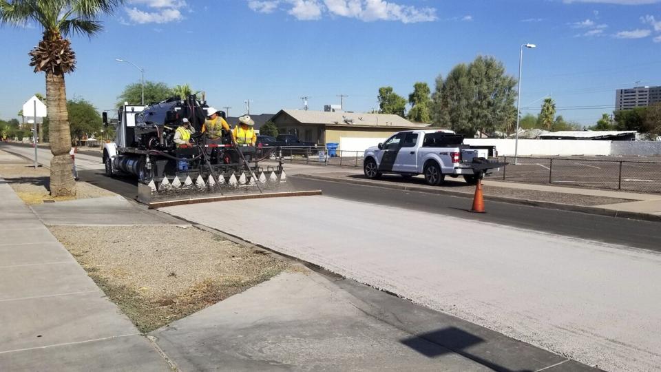 Cooling Pavement