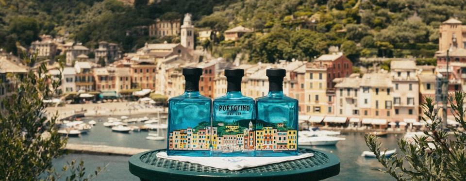 Portofino Gin three bottle