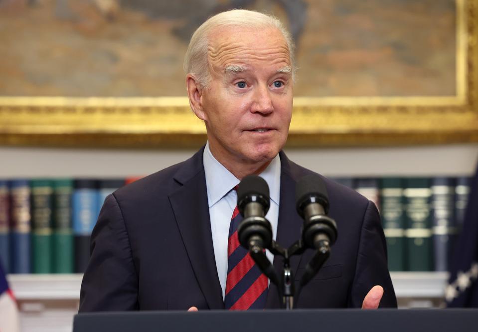 President Biden Delivers Remarks On Administration's Efforts To Cancel Student Debt