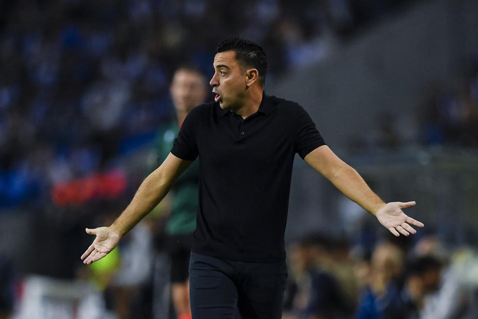 FC Barcelona are three points behind Real Madrid in the La Liga title race. 