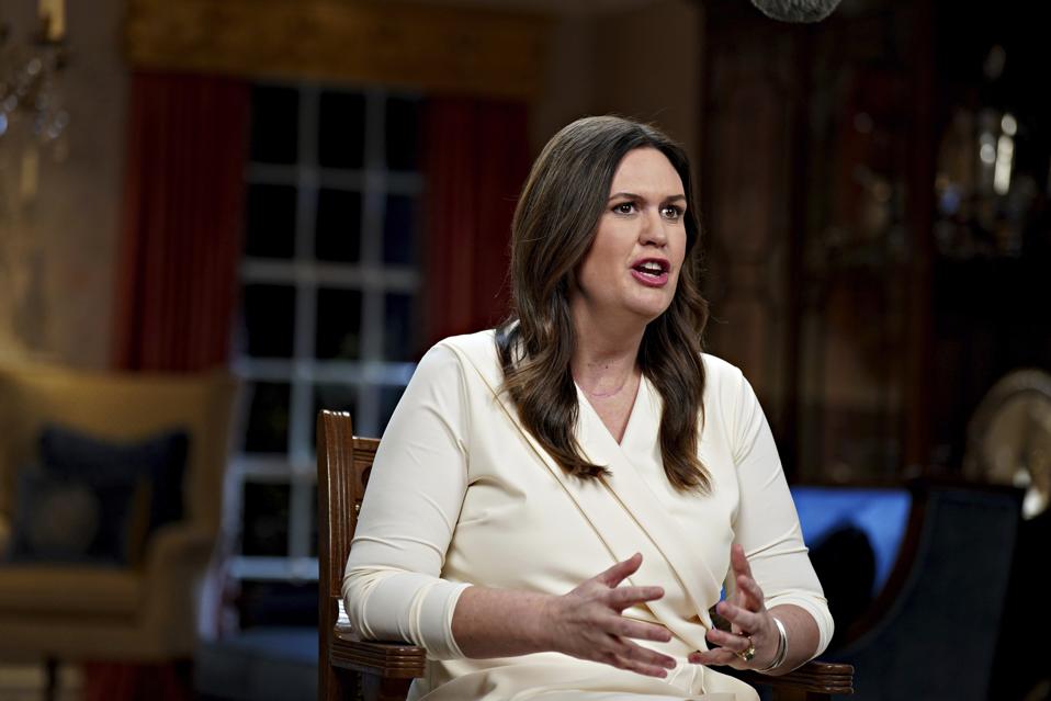 Arkansas Gov. Sarah Huckabee Sanders