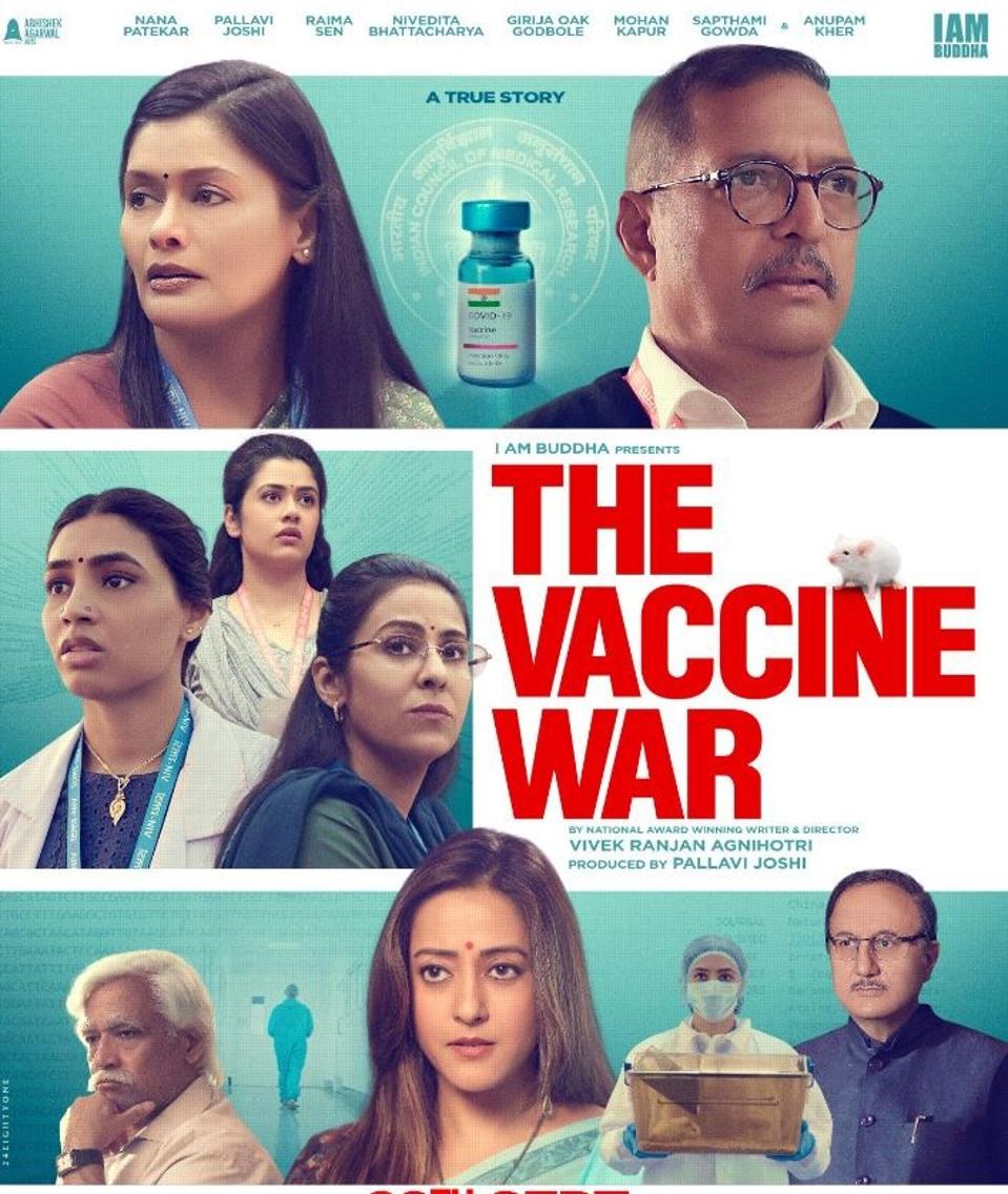 A poster of 'The Vaccine War'.