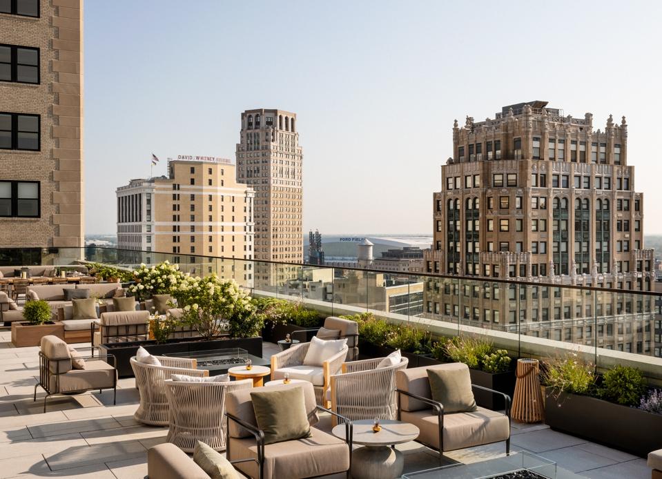 Kamper's Rooftop in downtown Detroit