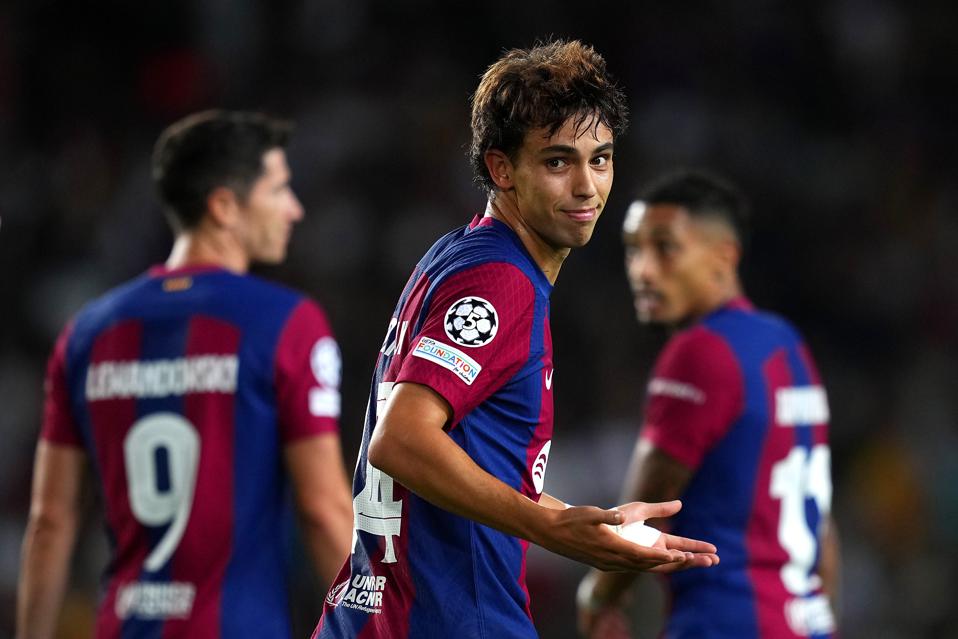 Joao Felix is now earning 10 times his originally stipulated salary at FC Barcelona. 