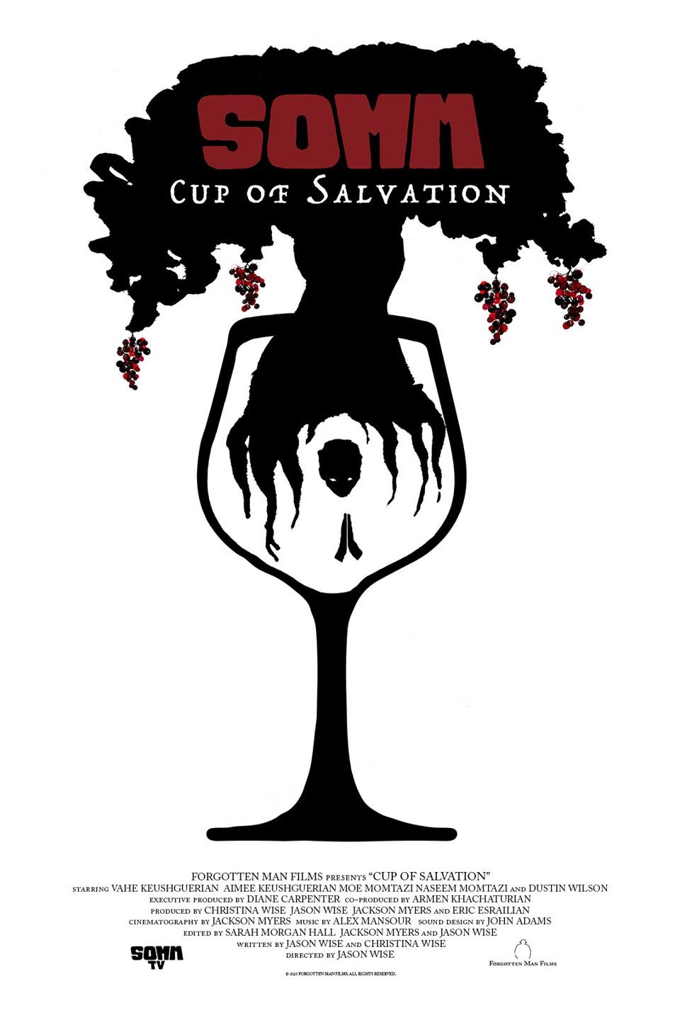 The poster for the movie Somm: Cup of Salvation.
