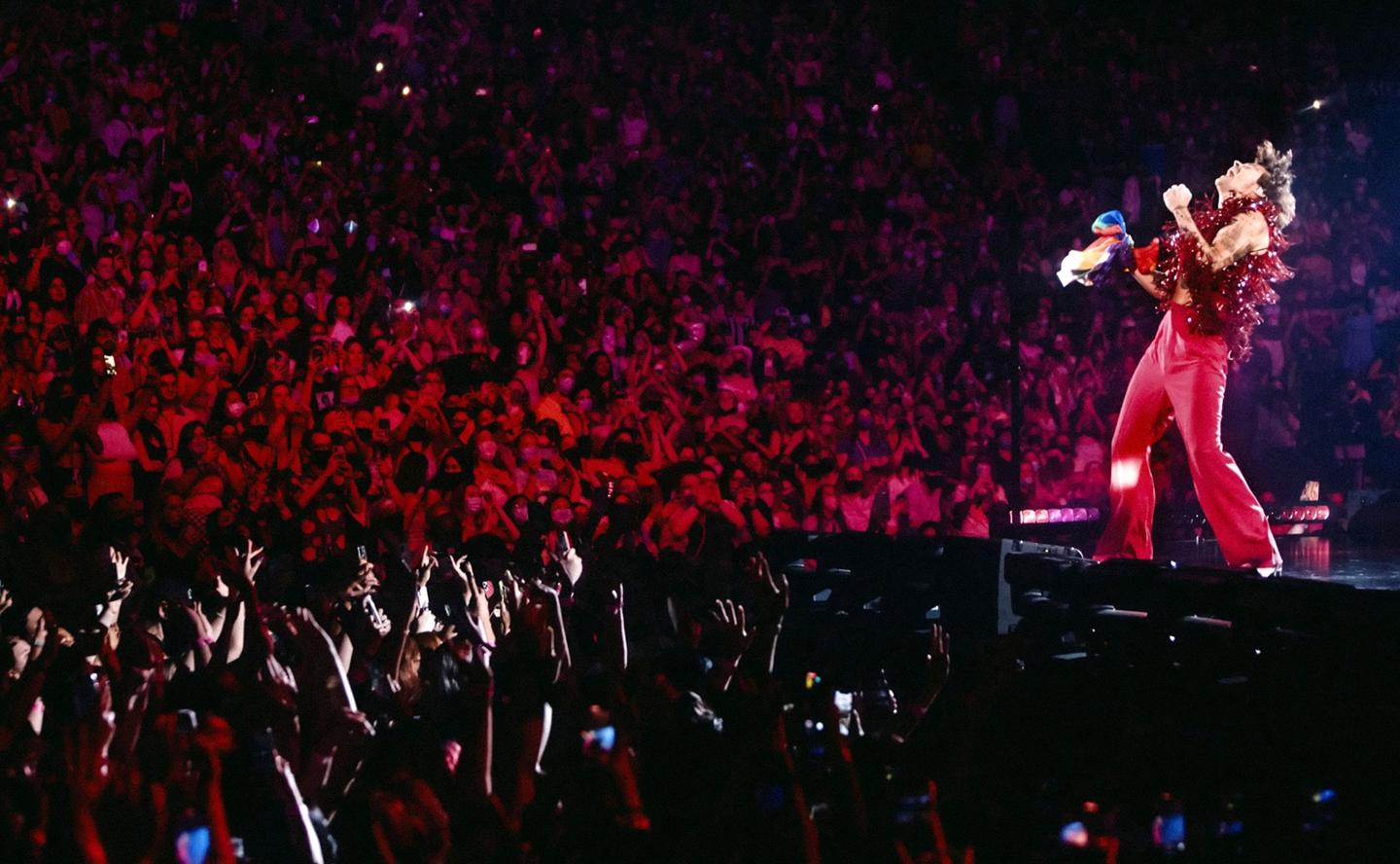Harry Styles Performs At MGM Grand Garden Arena