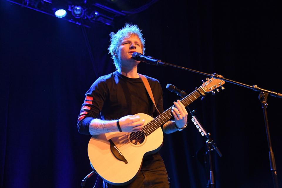 Ed Sheeran Performs At Irving Plaza
