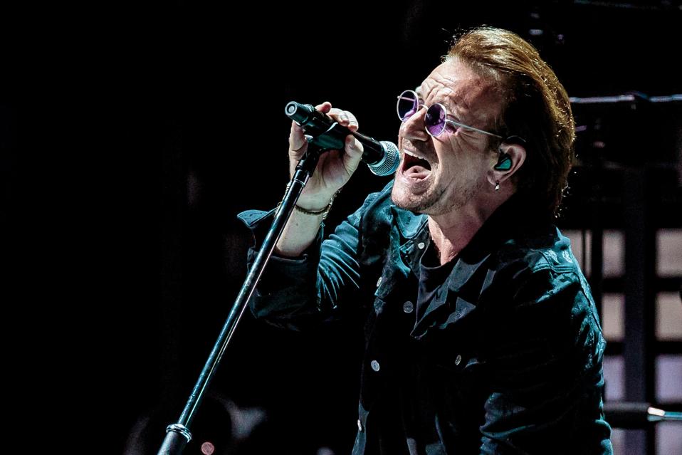 U2 Perform In Milan