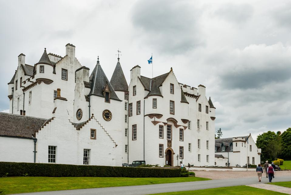 Round trip through Scotland