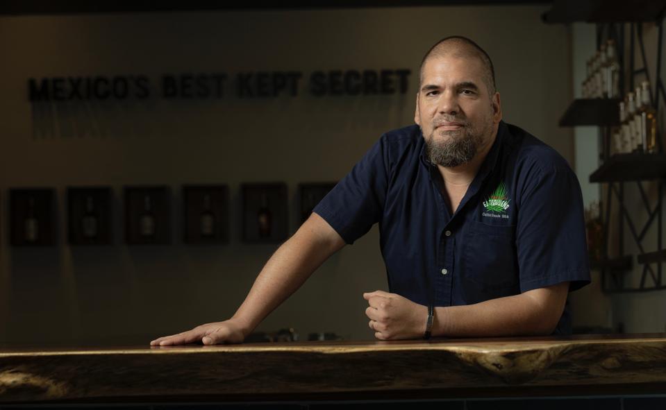 Master Distiller Jorge Antonio “Tony” Salles of El Tequileño.