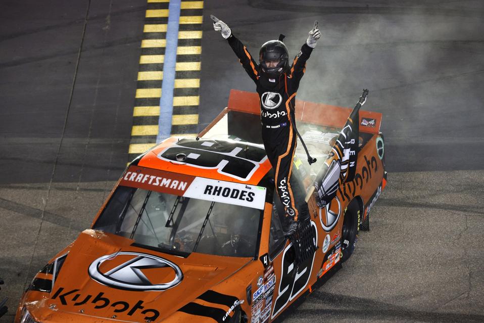 Aben Roes Ben Rhodes Sees Potential As A Truck Series Nascar Hall Of Famer