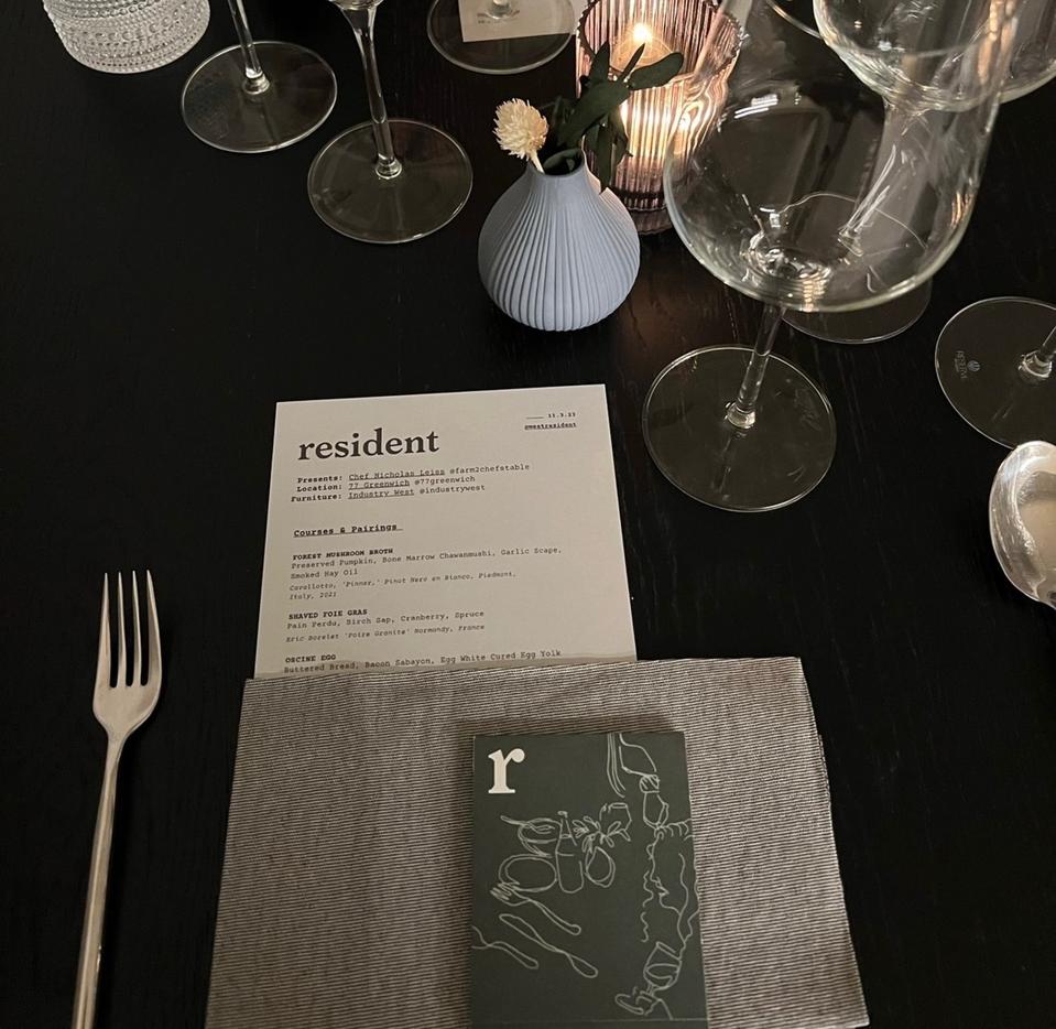 Resident Dinner via Vicki Denig