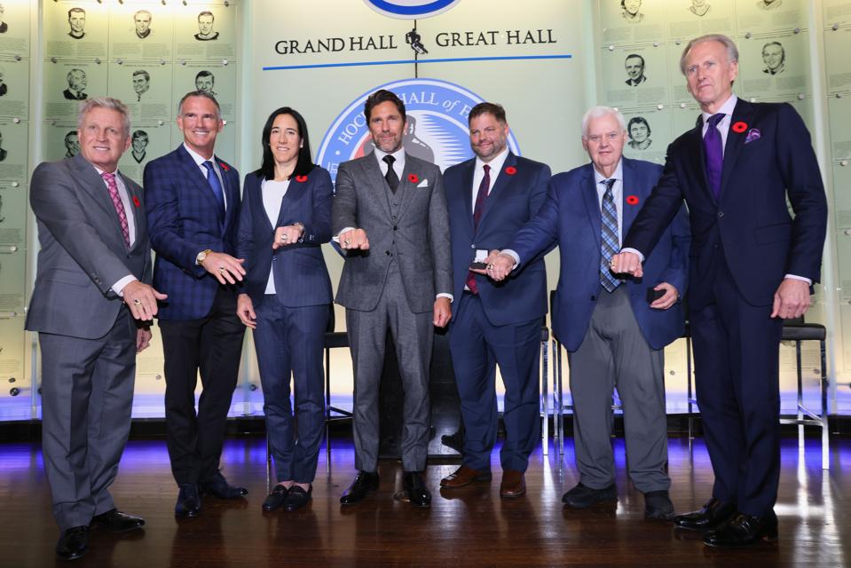 Goalies Lundqvist, Vernon, Barrasso Headline 2023 Hockey Hall Of Fame
