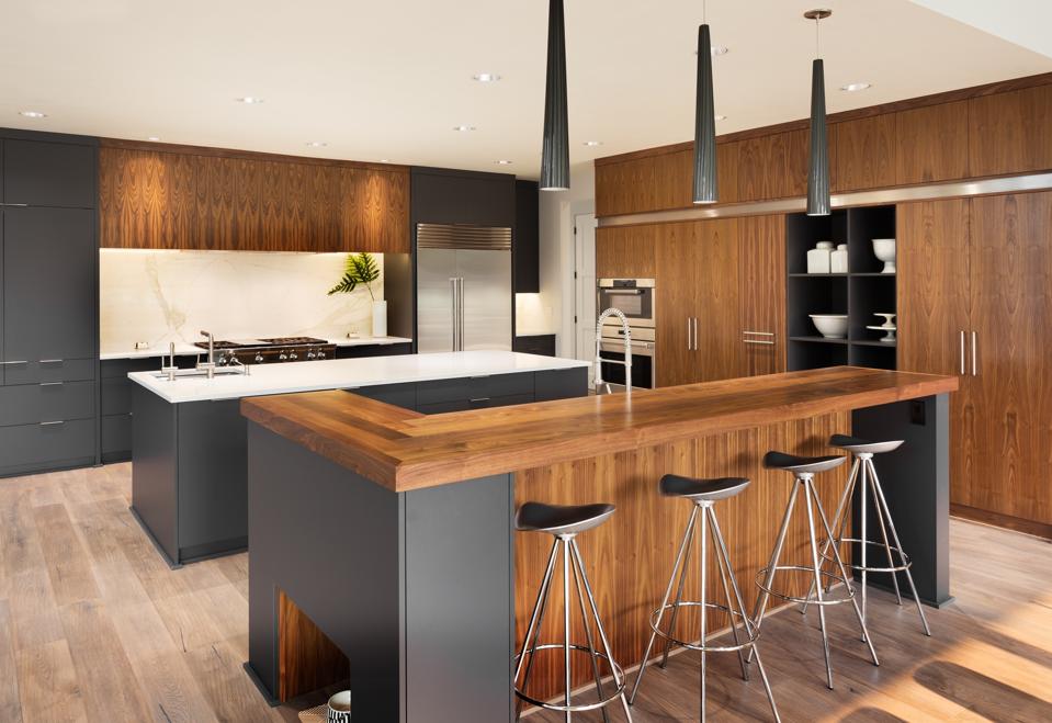 Beautiful Kitchen Interior  in Luxury Home