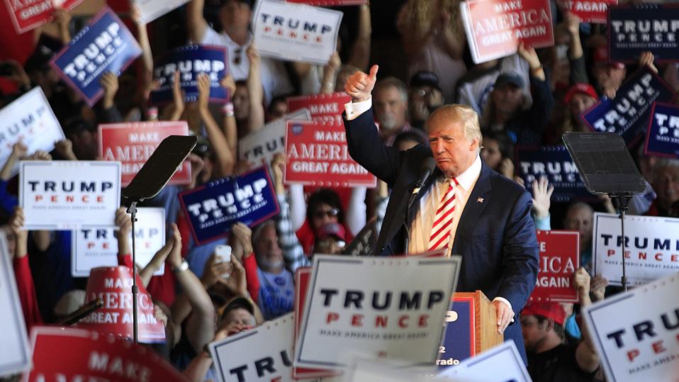 Donald Trump Campaigns In Colorado