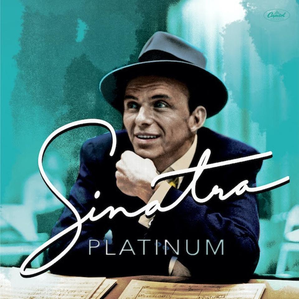 Cover of 'Sinatra Platinum' by Frank Sinatra.