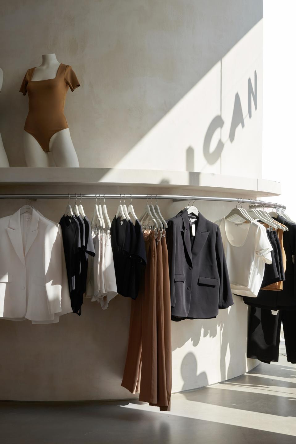 Although Good American is known for its denim, its product line extends beyond.