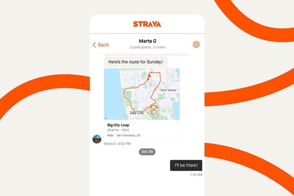 Strava Gui Strava Adds In-App Chats And Direct Messaging