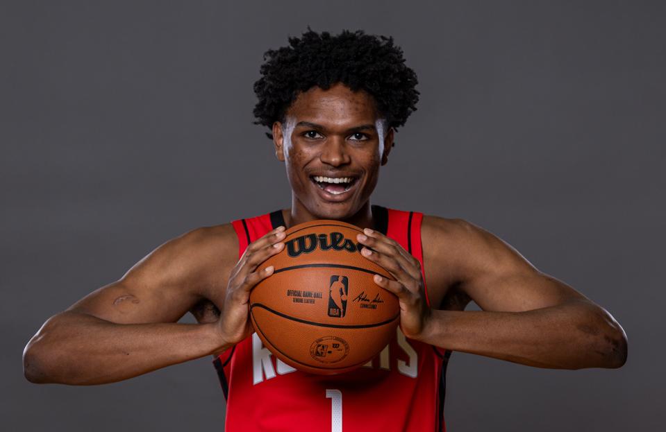 Rockets Rookie Thompson Rockets Guard Amen Thompson Named To All-Rookie Second Team