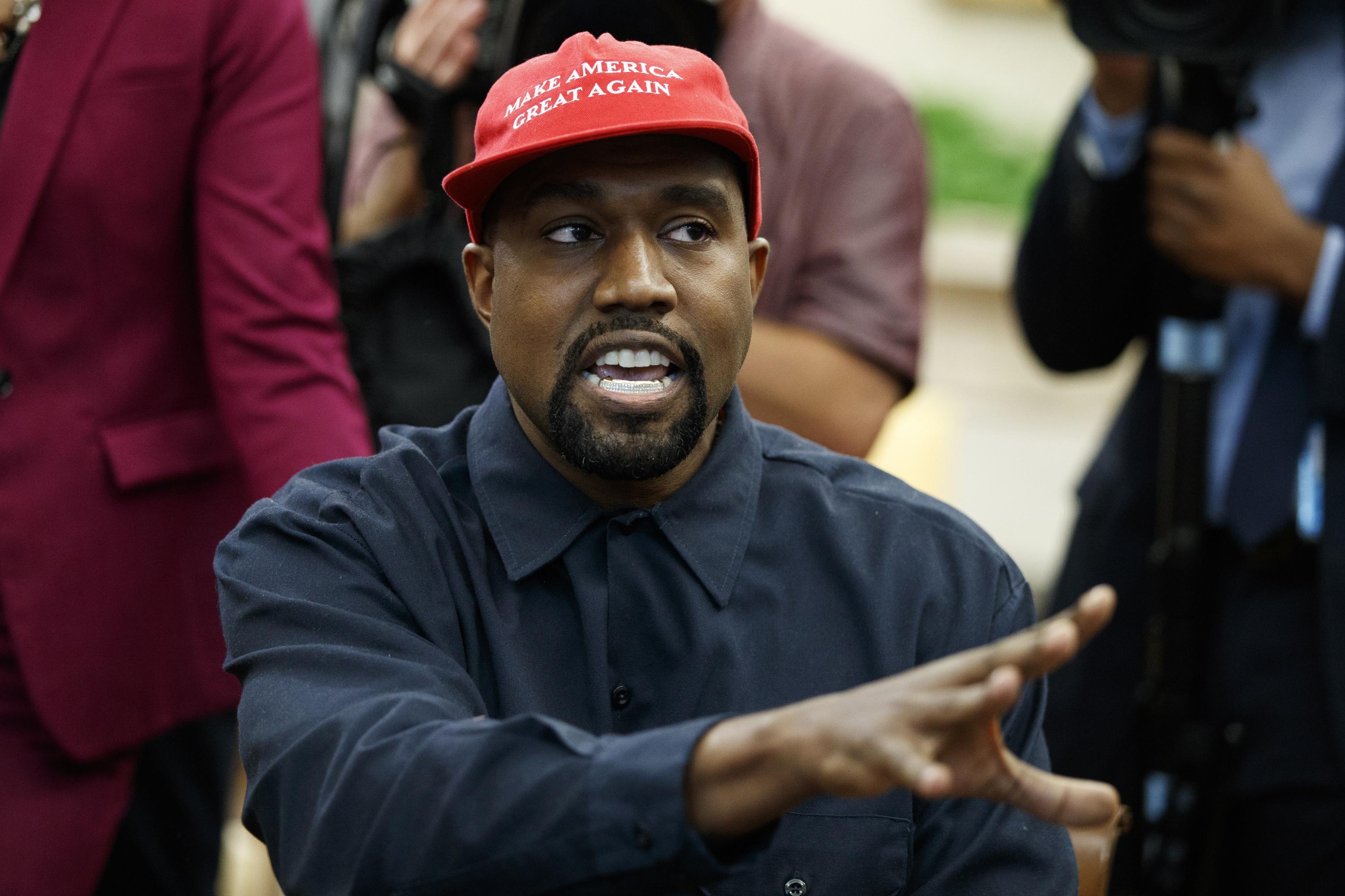 Kanye West Faces Backlash For Black KKK-Like Outfit