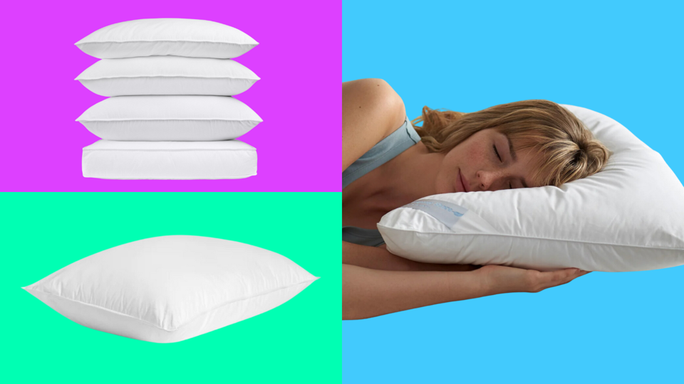 Top rated down pillows for side sleepers deals