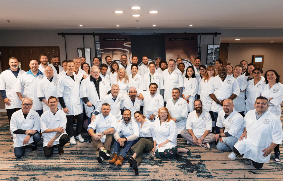 The judges from the 2023 San Fransisco World Spirits Competition, an event called the Oscar's of Spirits that is run by the Tasting Alliance.