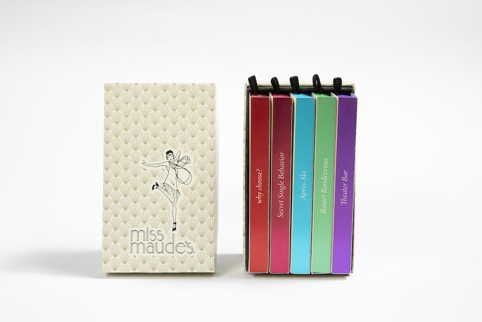 Miss Maude's chocolate bar gift box.