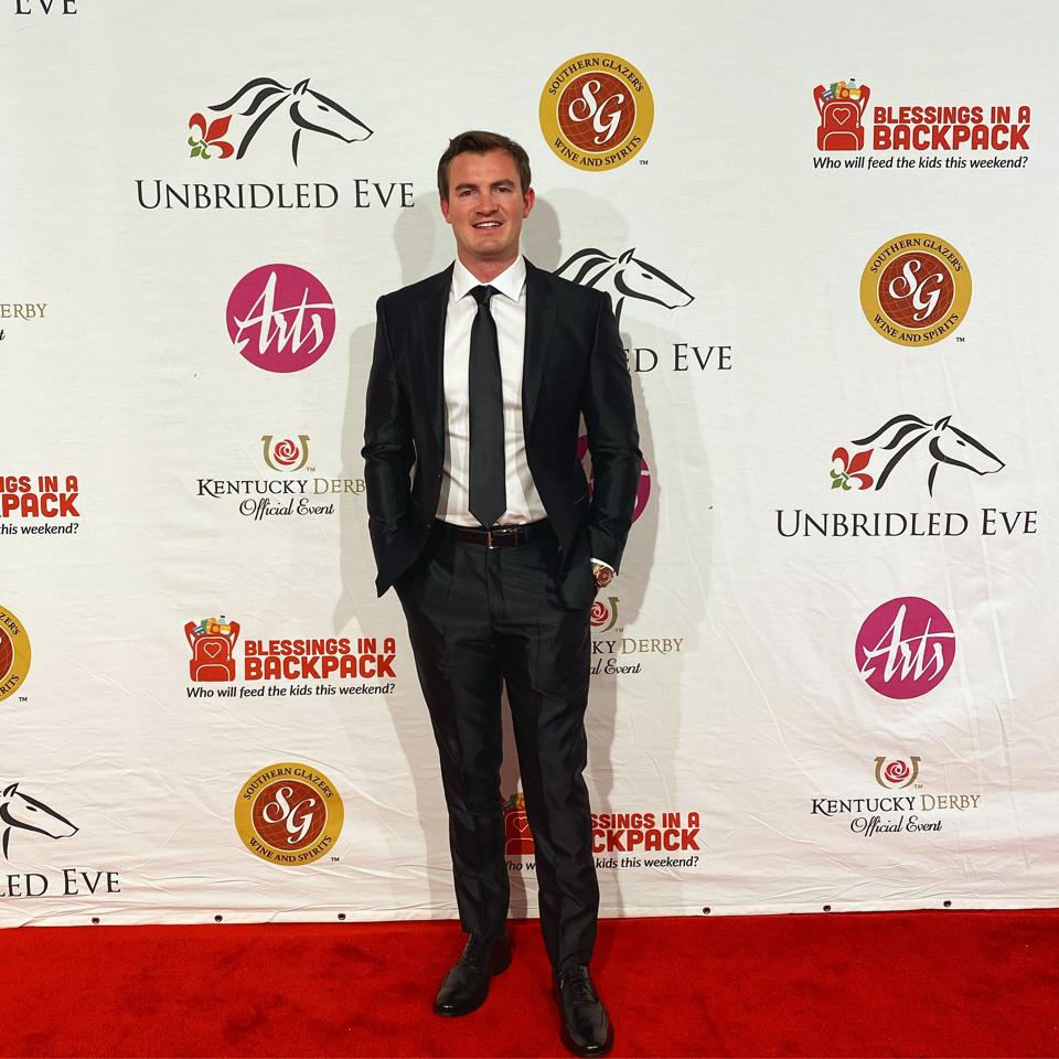 Alex Pratt, the founder and CEO of Good Boy Vodka.