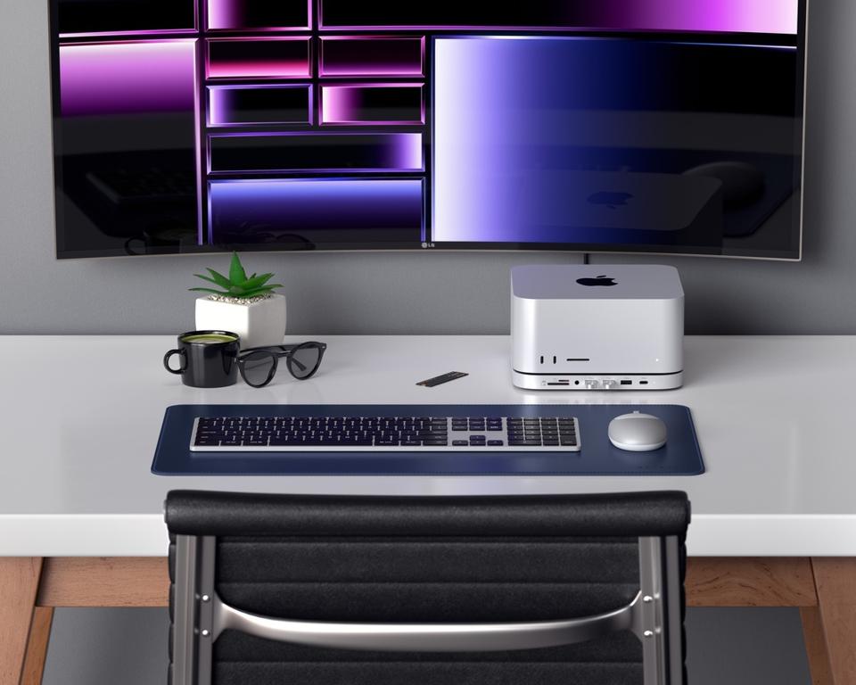 Macデスクトップ Mac mini M1, SATECHI STAND & HUB Stand & Hub For Mac Mini / Studio With NVMe SSD Enclosure