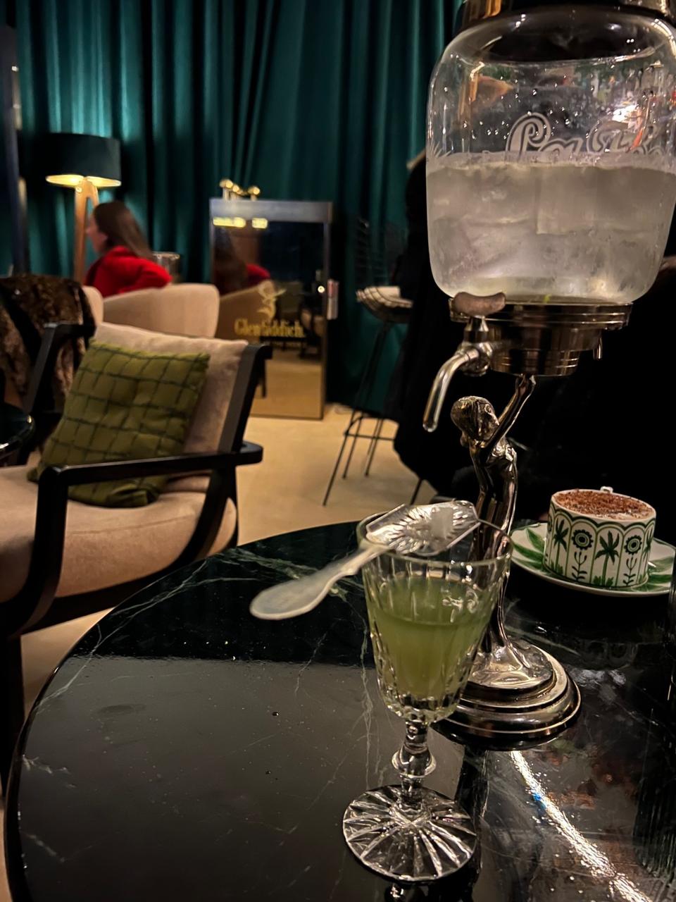 Absinthe Fountain at Green Bar