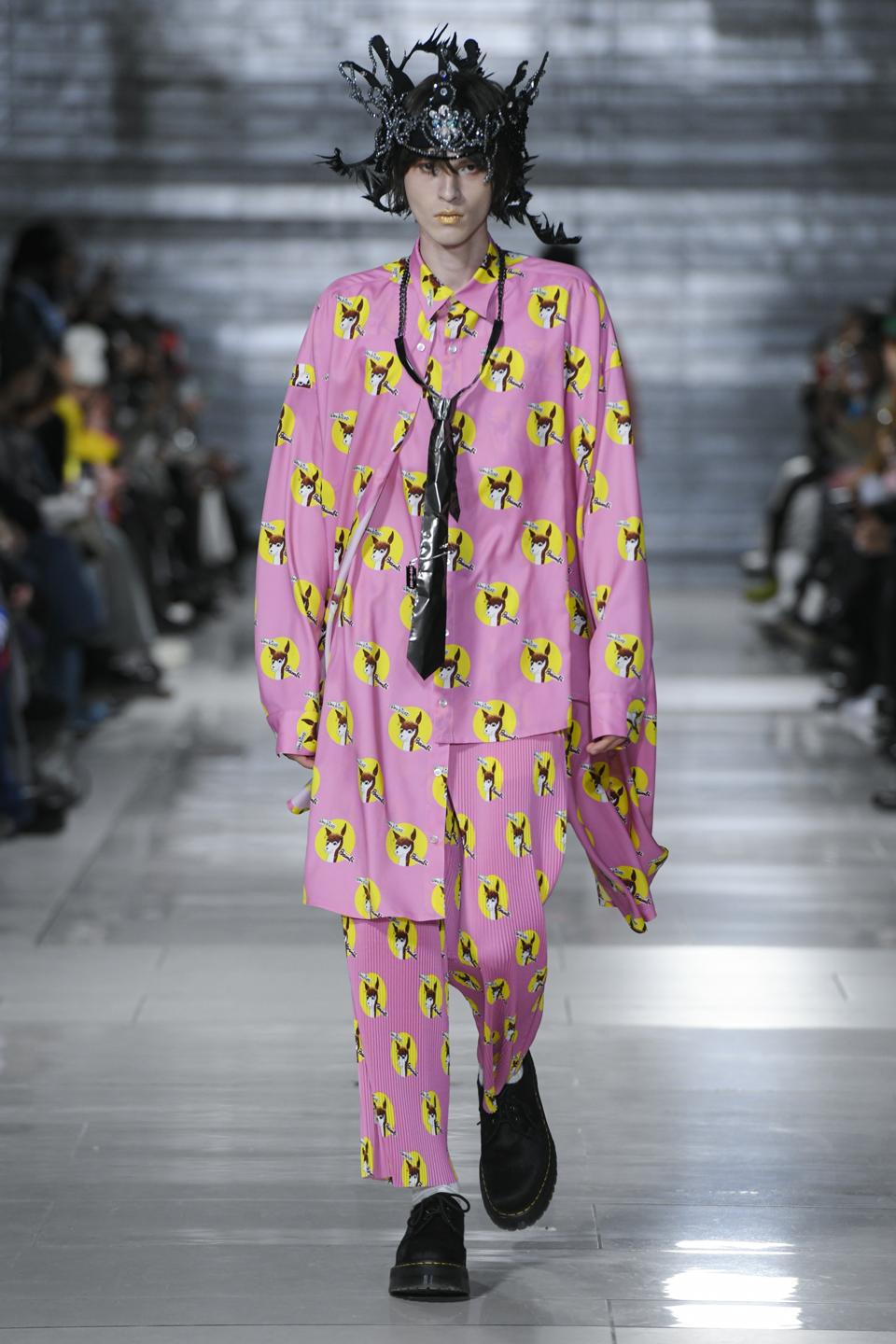 At Paris Fashion Week, Kidill Pays Homage 'Early Punk Classicism'