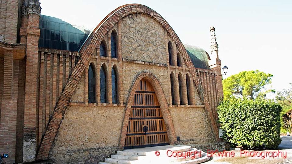 One of the "modernista" buildings at the Codorniu