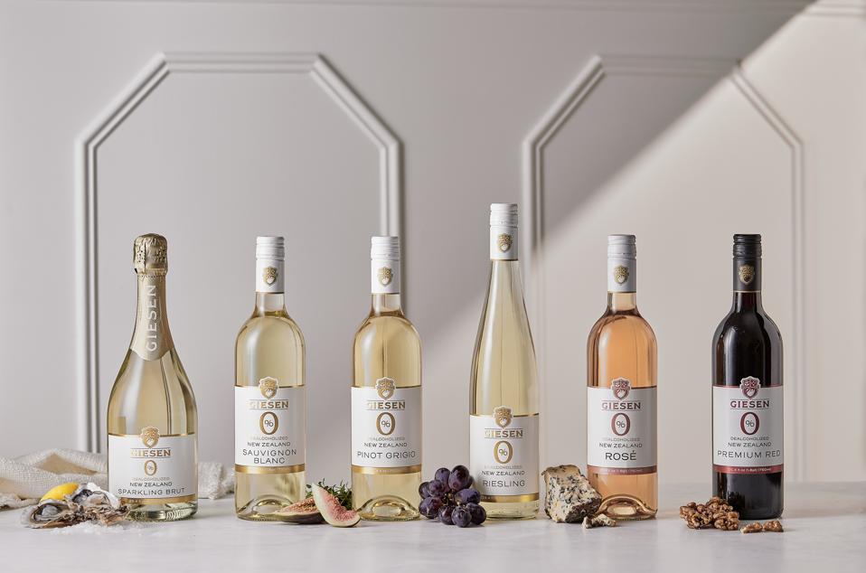 Portfolio of Giesen Zero Alcohol Wines
