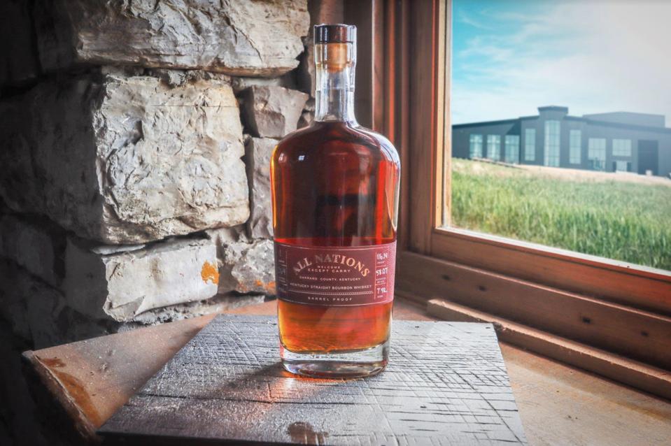 All Nations Whiskey, the first brand released from Staghorn.