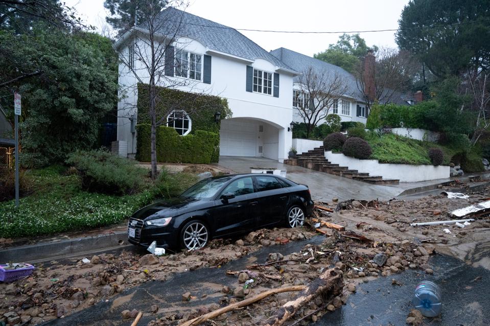 Heavy rain causes major damage in Los Angeles