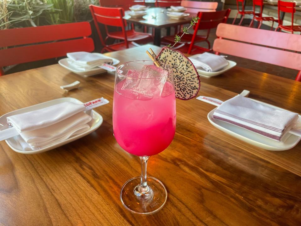 year dragon cocktail from RedFarm