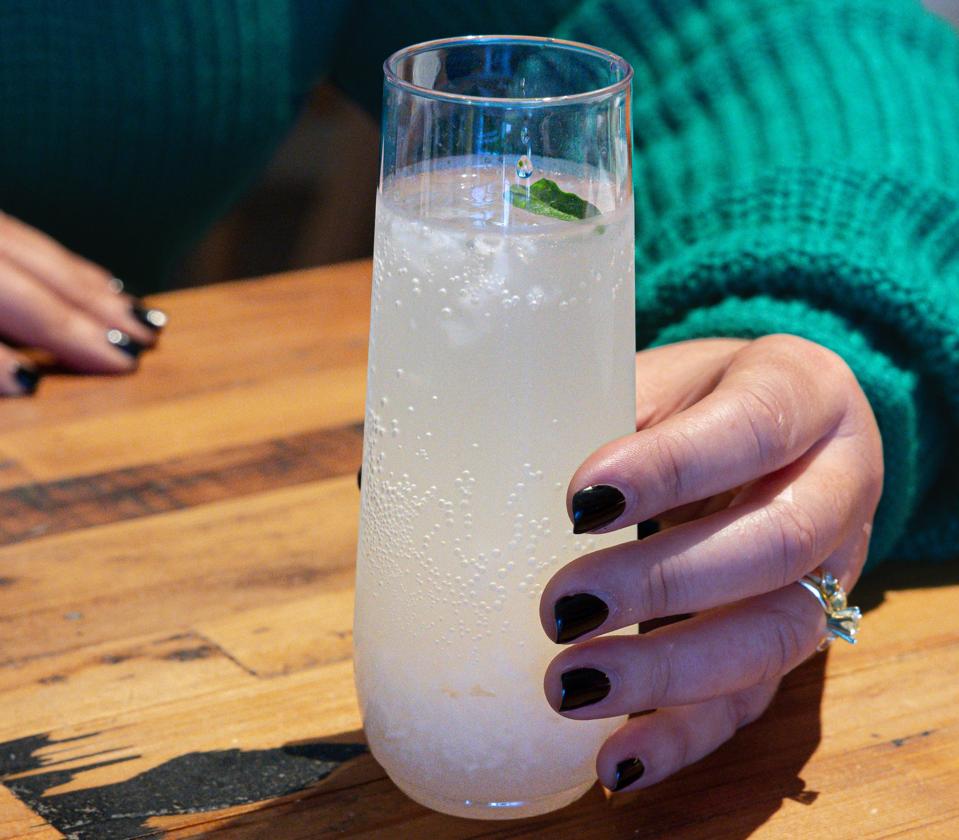 Lychee Lemonade Mimosa