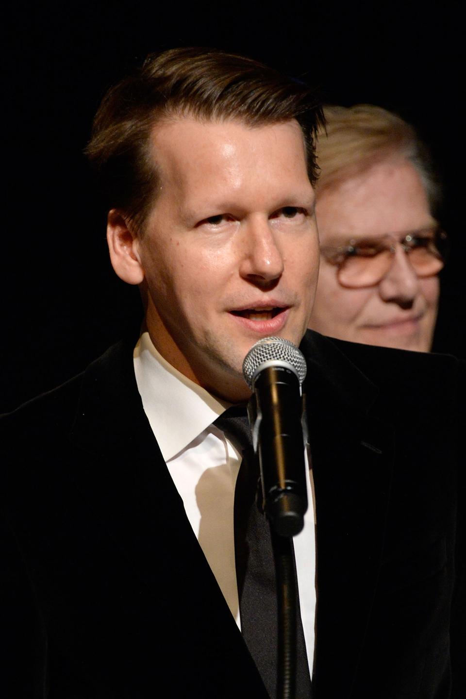 Nicolas Luchsinger at the School Of American Ballet's 2014 Winter Ball.