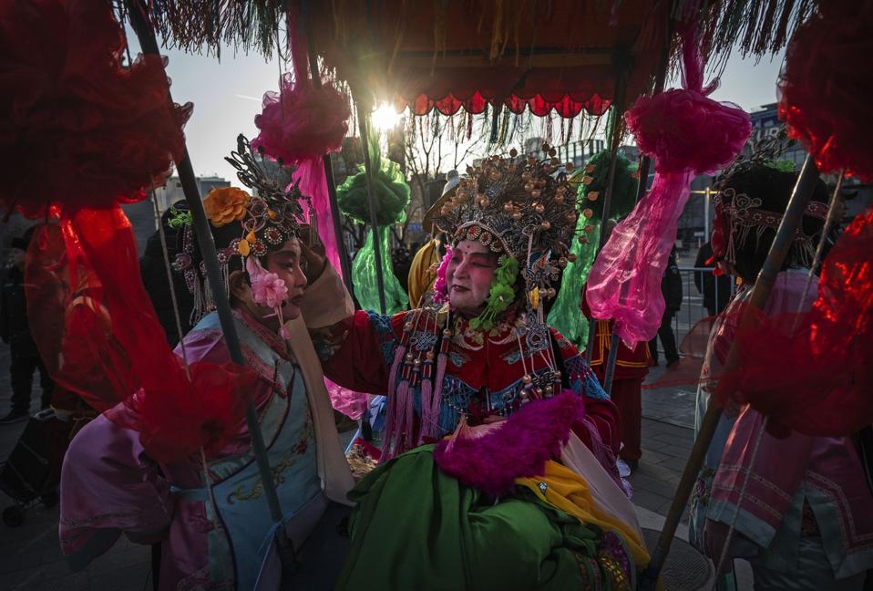 China Celebrates The Lunar New Year And Spring Festival