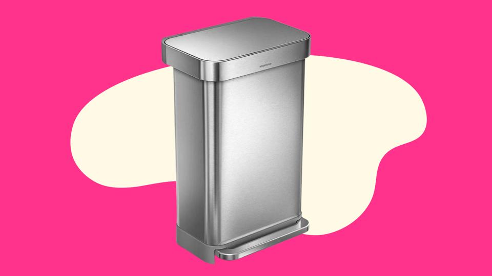 Simplehuman Rectangular Step Can Review 2024 - Forbes Vetted